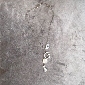 Silver Guess Necklace